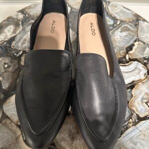 ALDO Women's Black Loafers NWOT